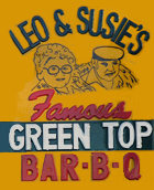 Leo & Susie's Famous Green Top Bar-B-Q logo